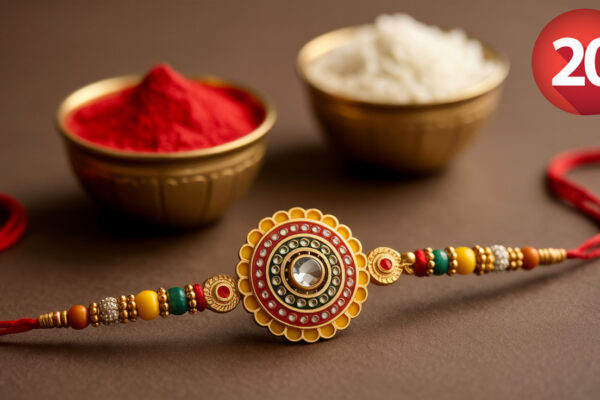 Online Rakhi and Chocolate Combo Offers with 20% Discount and Midnight Surprise Delivery Online Rakhi and Chocolate