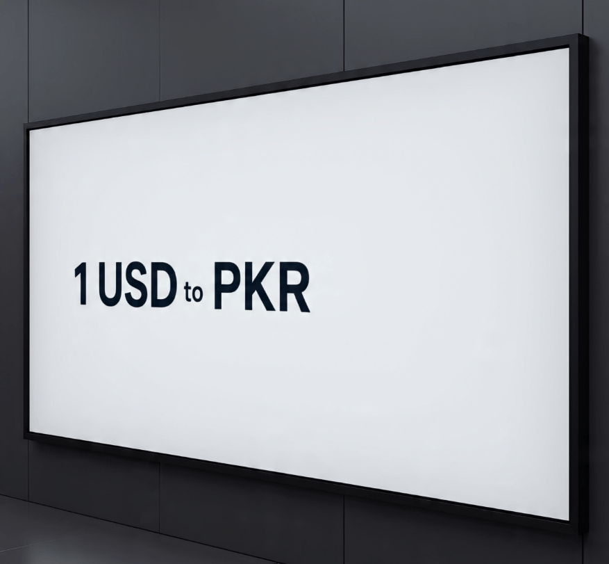 1 USD to PKR
