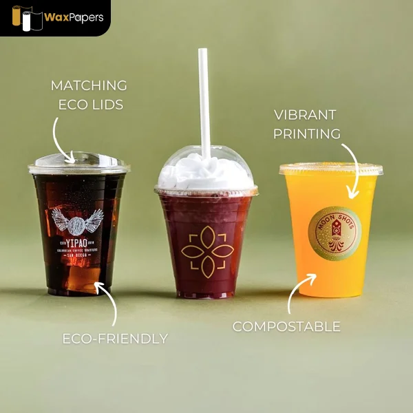 Custom Compostable Cold Cups